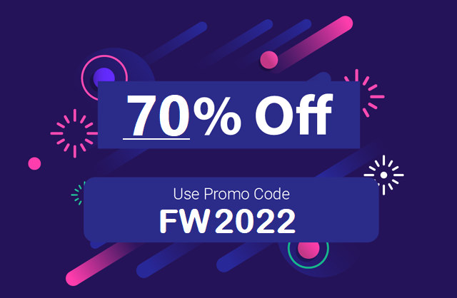 Eearly Bird 2022 Offer 70% OFF